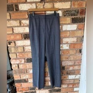 Max Mara Wool Silk Black White Career Pants Size 2